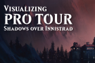 Logo k infografice z Pro Touru Shadows over Innistrad