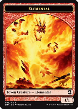 Eternal Masters token - Elemental 1
