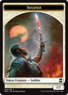 Eternal Masters token - Soldier