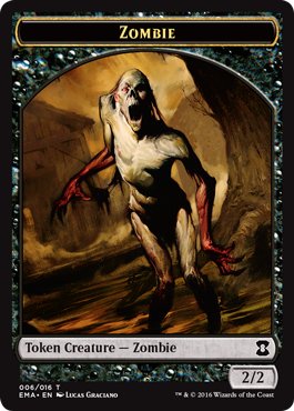 Eternal Masters token - Zombie