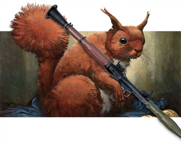 Bazooka Squirrel