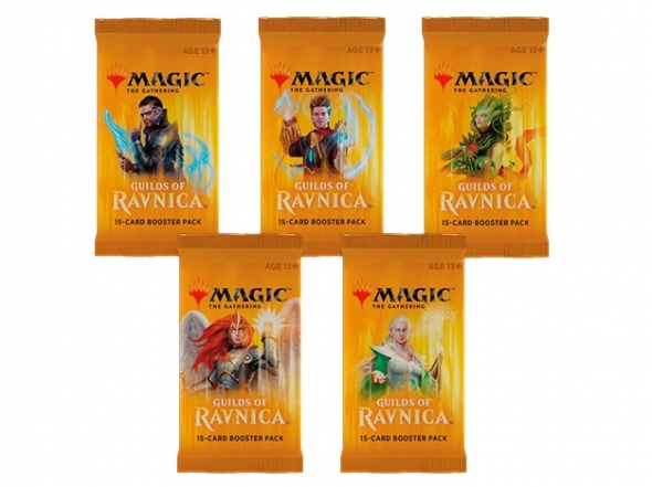 Magic the Gathering Guilds of Ravnica Boosters