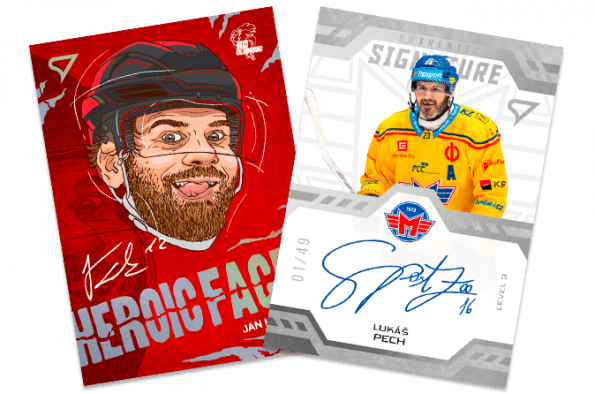 Tipsport ELH 2024 25 Serie 1 Heroic F﻿aces Authentic Signature