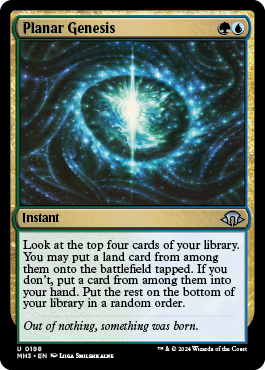 Planar Genesis