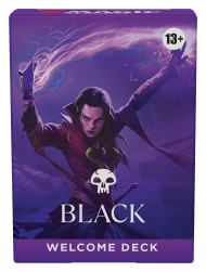 Black Welcome Deck