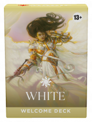 White Welcome Deck