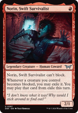 Norin, Swift Survivalist