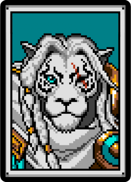 Pixel Ajani Card Sleeve