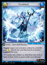 Grand Archive karta Frostbind