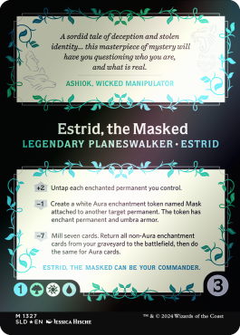 Estrid, the Masked - Back