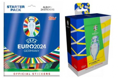 Sberatelske nalepky EURO od firmy Topps produkty