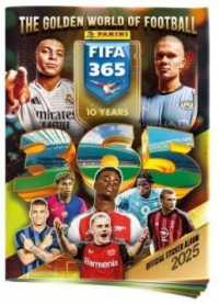 Sberatelske nalepky FIFA 365 od firmy Panini album